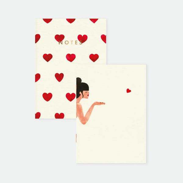 Kiss - A6 Pocket Notebook Duo