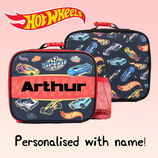 Personalized Lunch Bag - Hot Wheels