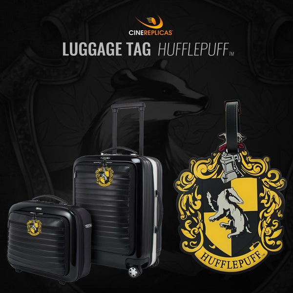 *Hufflepuff luggage tag