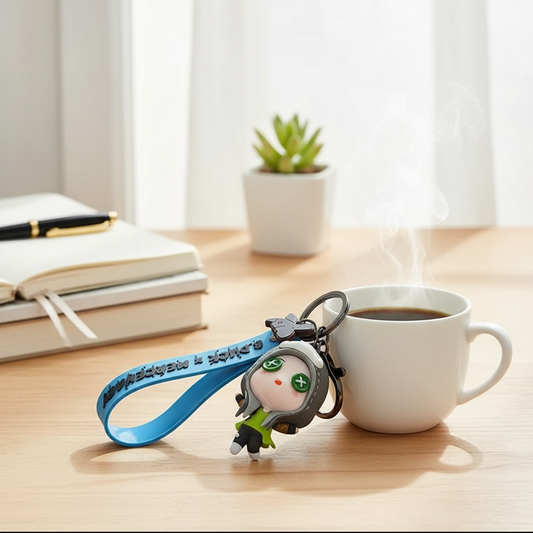 Sleutelhangertje van huurling B.Duck