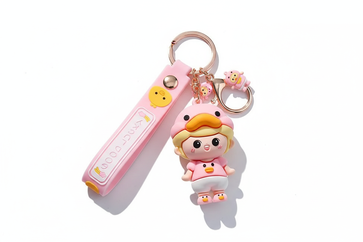 Duck children's keychain