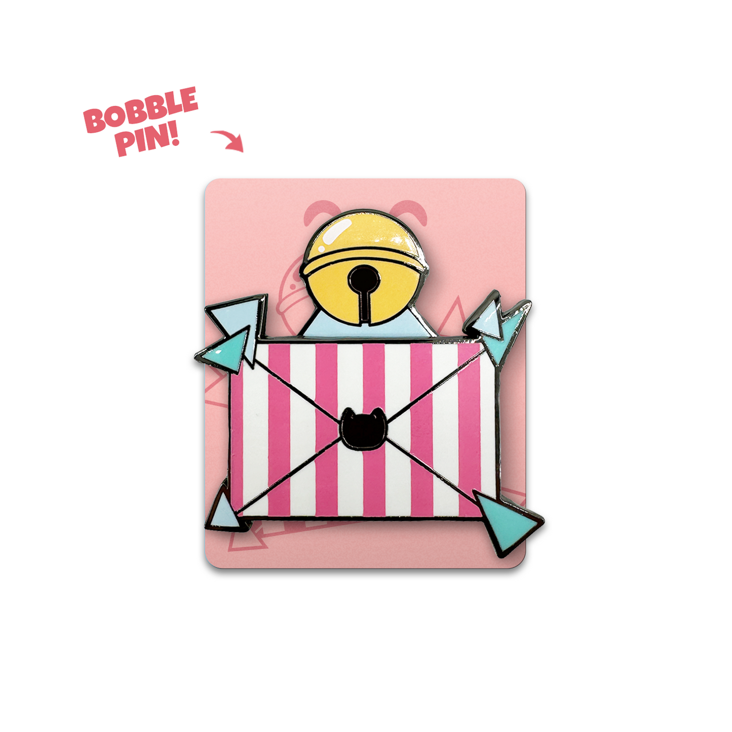Letter Bobble Pin