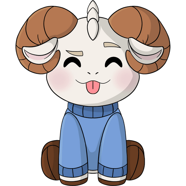 Jschlatt Tongue Out Ram (1ft)