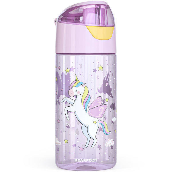 Kids' water bottle, lightweight - Unicorn