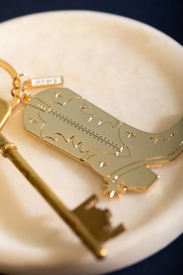 Cowboy Boot - Keychain