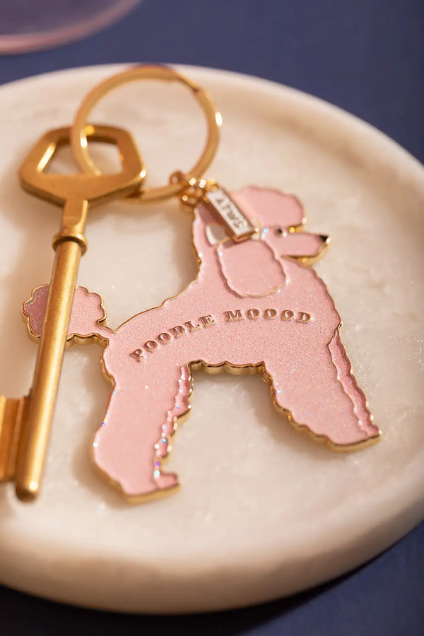 Poodle Mood - Keychain