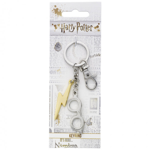 Eclair keychain & glasses