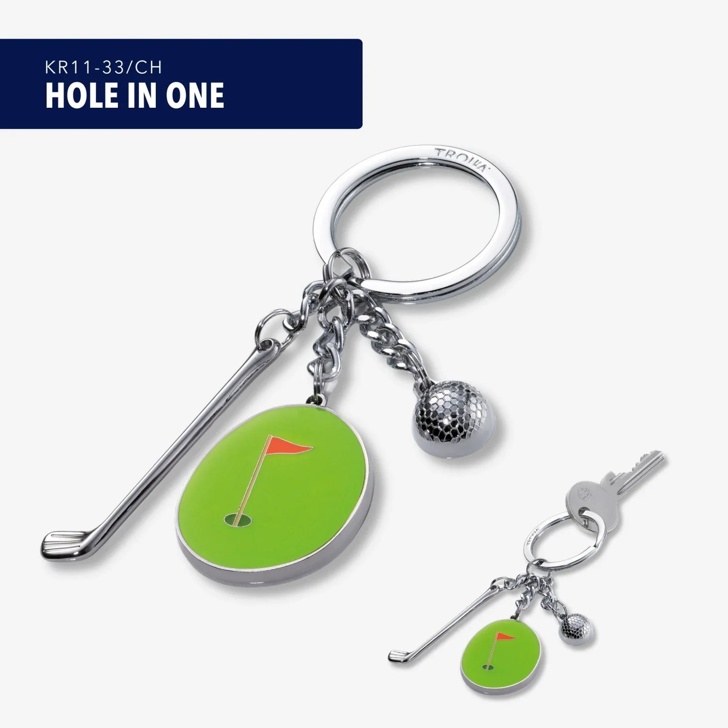 Porte-clés Golf "HOLE IN ONE" – détail 8