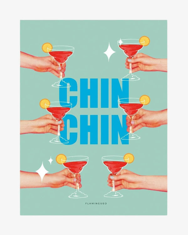 Decorative Print Chin Chin - BLOODY