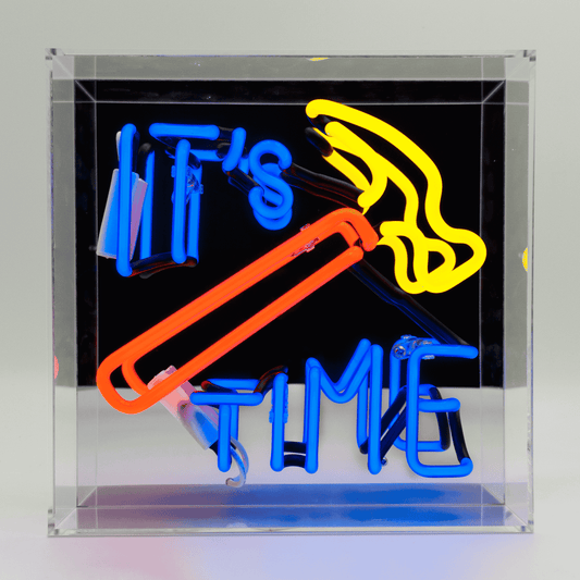 'Hammer Time' Neon Box Sign