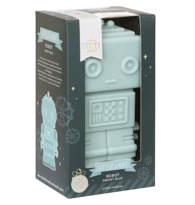 Blue Robot Night Light