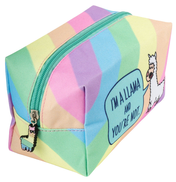 You Are Not Llama Pencil Case/Makeup Bag