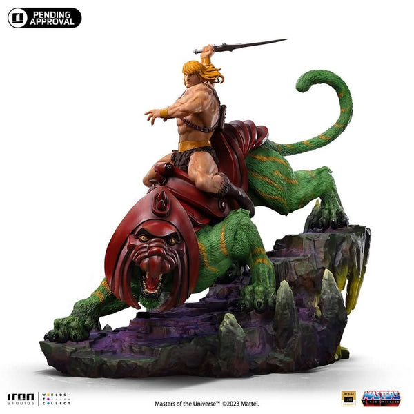 He-Man and Battle Cat Statue - Masters of the Universe - Art Scale 1/10 - Iron Studios