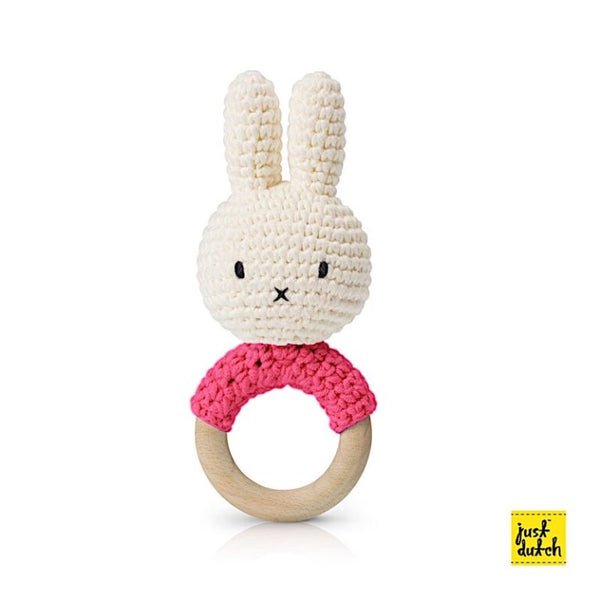 Miffy Rabbit Crochet Rattle