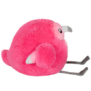 Mini Squishable Fluffy Pink Flamingo