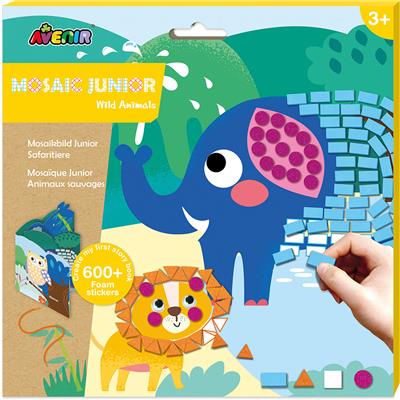 Mosaïque Junior - Je Crée Mon Premier Conte - Animaux Savages – vue principale