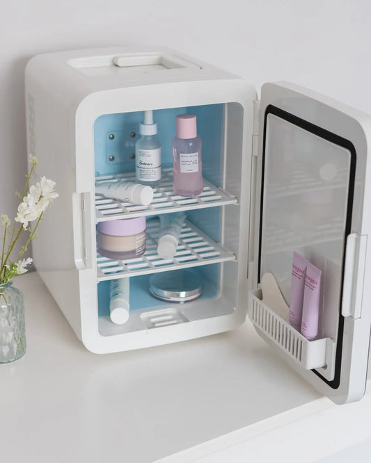10L Cosmetic Fridge with Mirror - GRIMMY