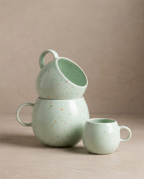 Mug boule New Party vert – 250 ml