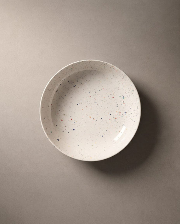 New Party Pasta Plate 21cm White