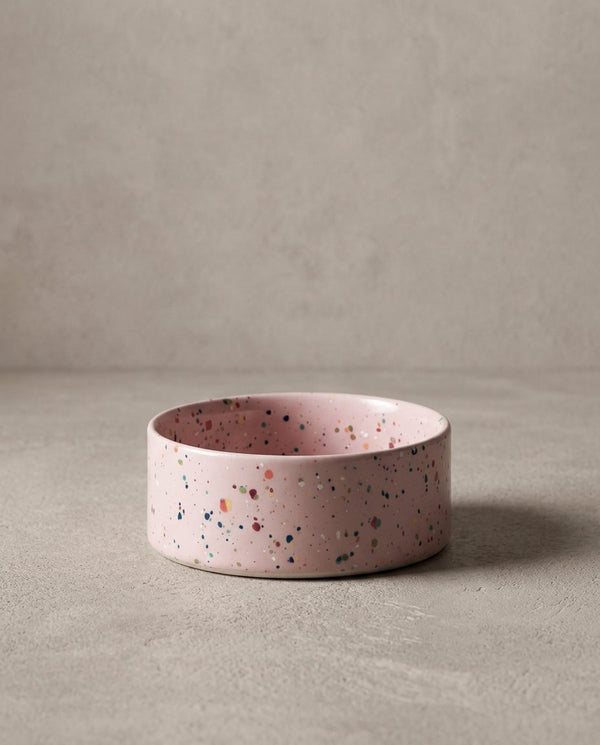 New Party Pet Bowl 14cm Set 2 Pink
