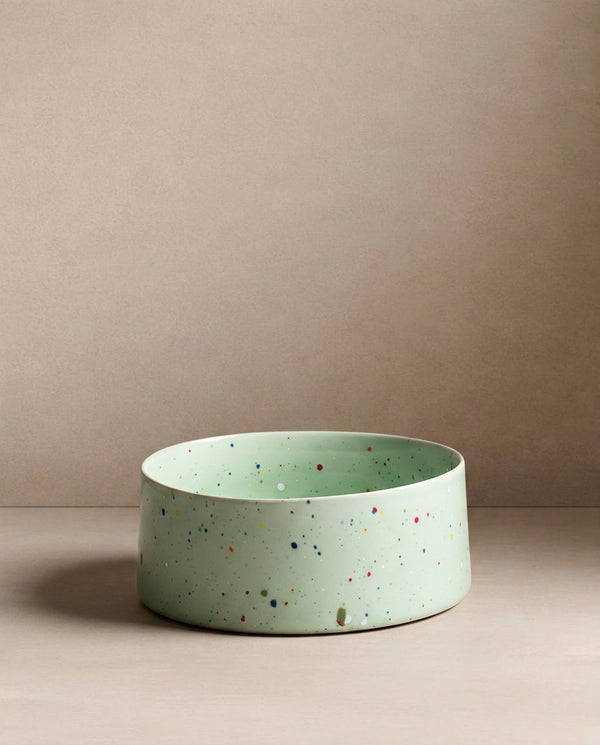 New Party Pet Bowl 16.5cm Set 2 Green