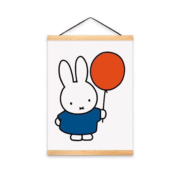 Miffy Rabbit Poster A3