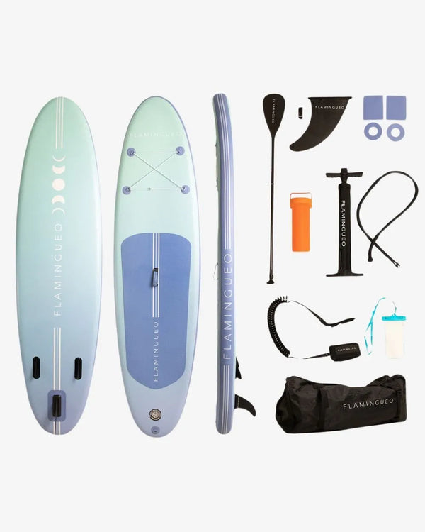 Gradient blue/green paddleboard - MOON