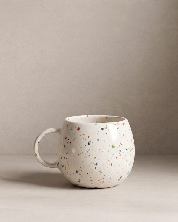 Mug boule New Party blanc – 500 ml