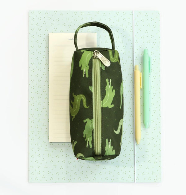Trousse enfant - Crocodiles – vue 2 – A Little Lovely Company