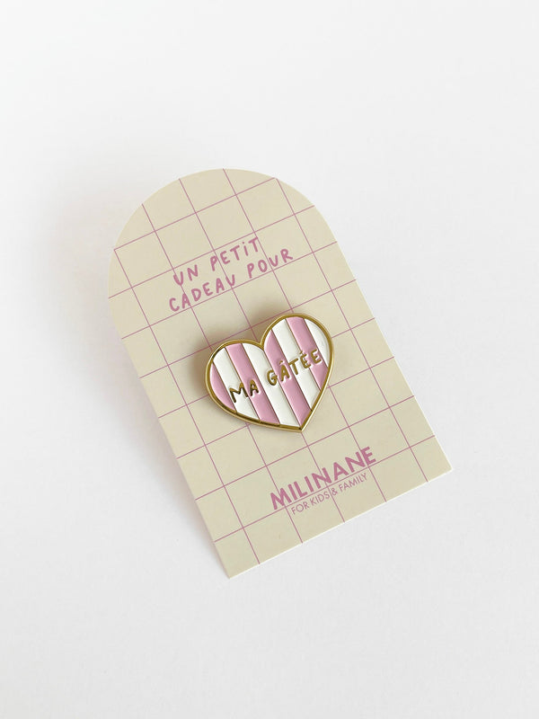 Enamel pin - NASTURTIUM