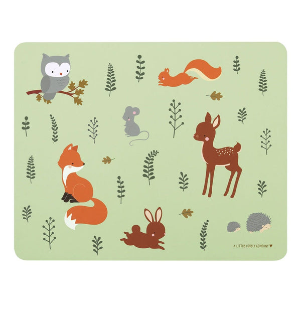 Set de table enfant - Amis de la forêt – A Little Lovely Company