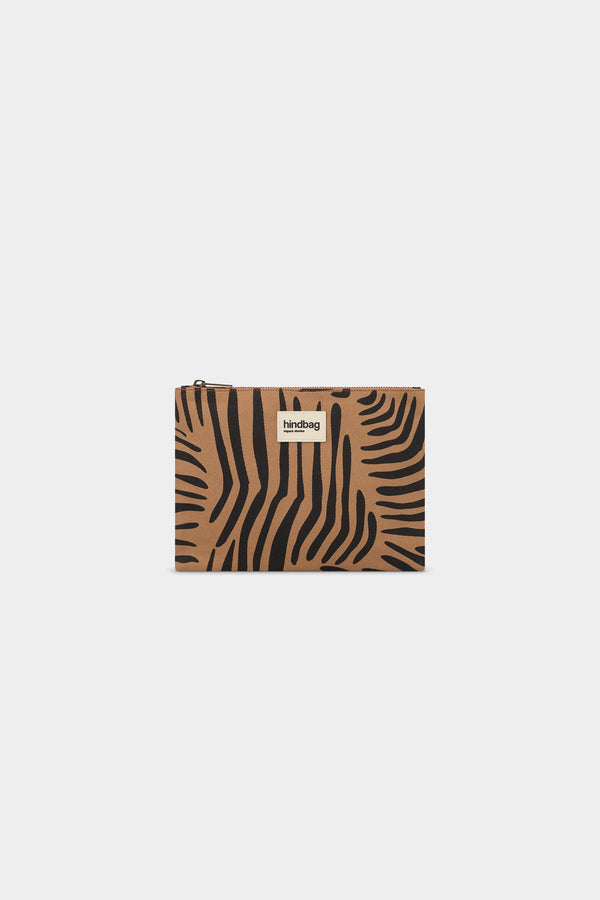 Ema Zebra Cinnamon Pouch
