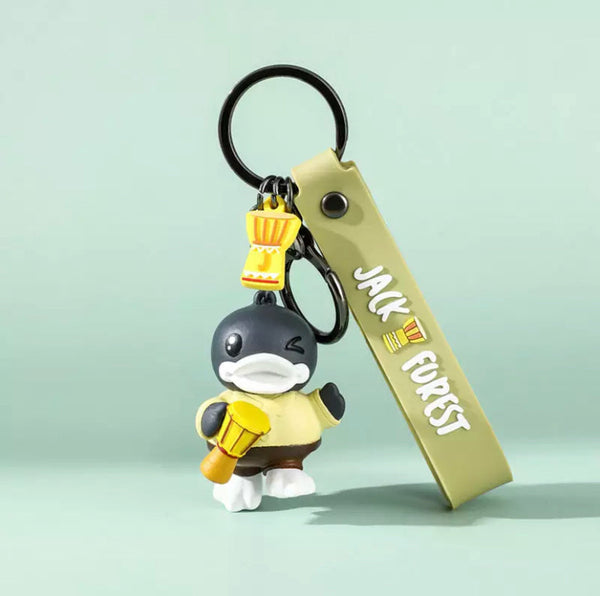 Porte-Clés Canard Noir Campeur – visuel produit