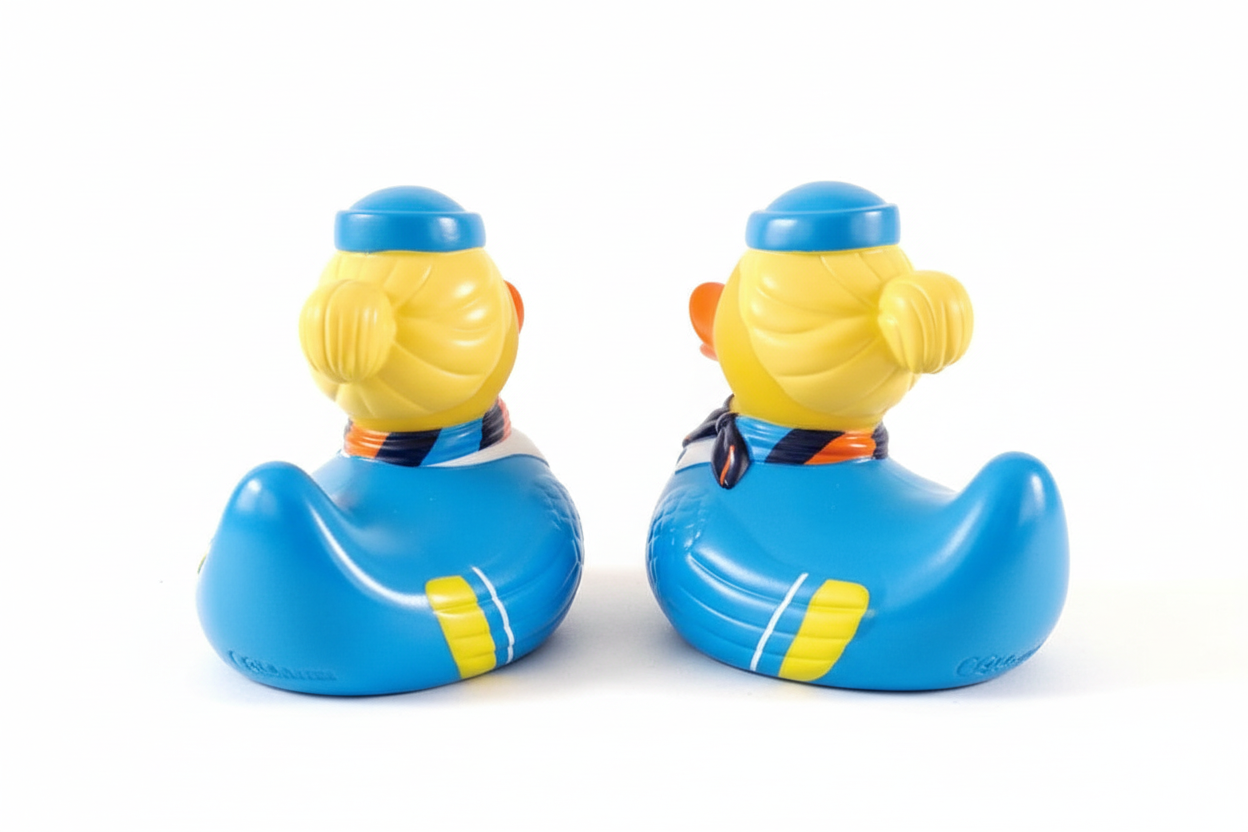 Duck, Flight Attendant, Blonde