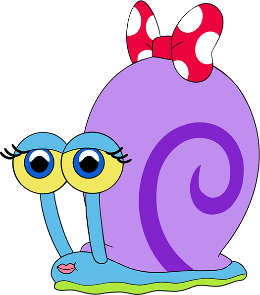 Mary Snail Stickie (6in)