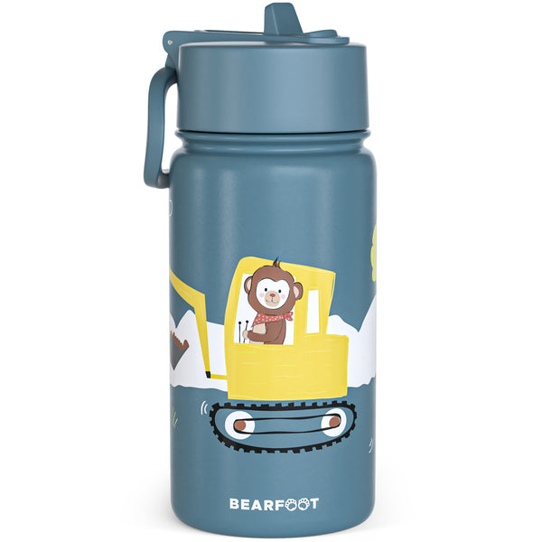 Thermo Kids Stainless Steel Drinking Bottle - Excavator