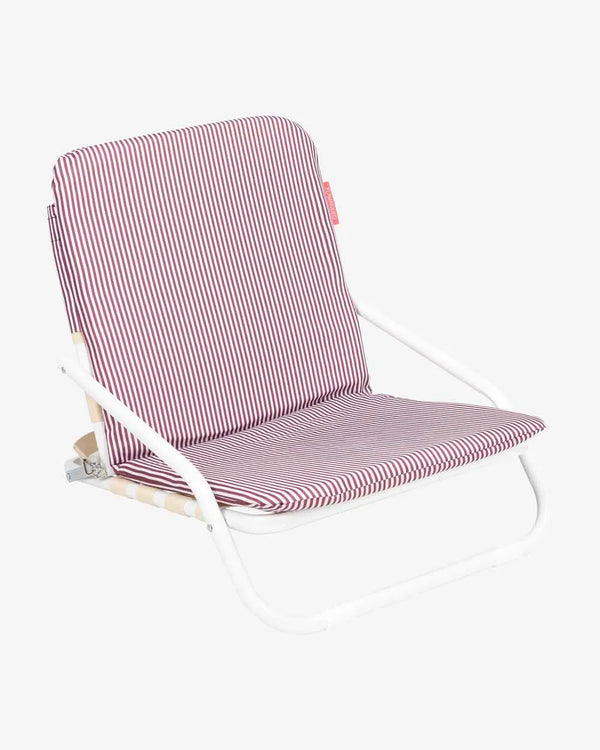 Small Bordeaux beach chair - EDEN