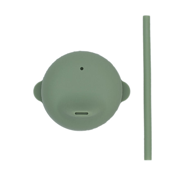 Sage lid and mini straw