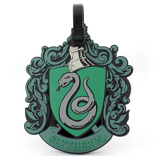 *Slytherin luggage tag