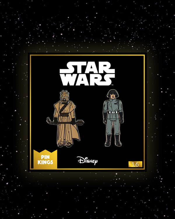 Star Wars Pin Set 1.6 - Tusken Raider and Imperial Death Star Technician