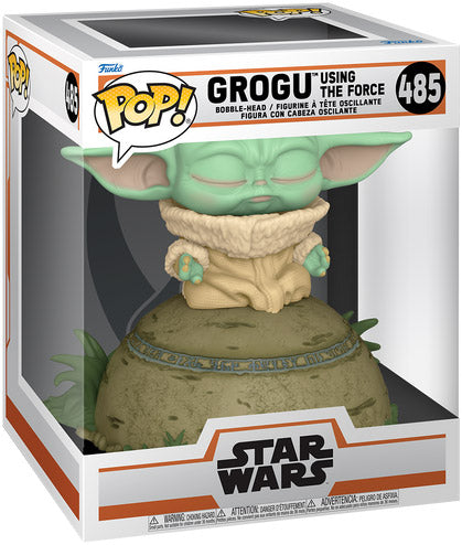 Pop! Deluxe Grogu using the Force