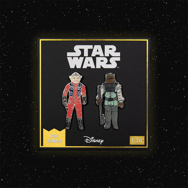 Star Wars Pin Set 1.34 – Nien Nunb and Nikto