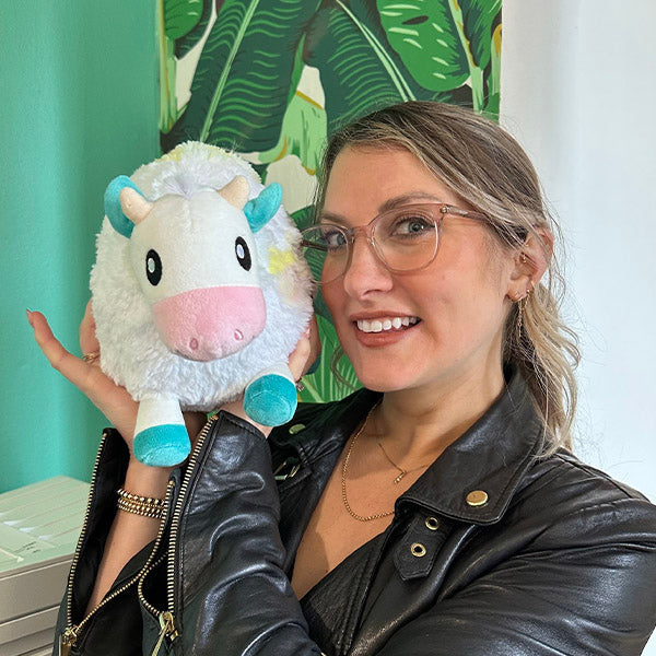 Mini Squishable Tie Dye Cow