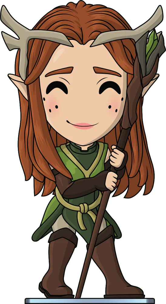 the legend of vox machina vinyl figurine keyleth youtooz
