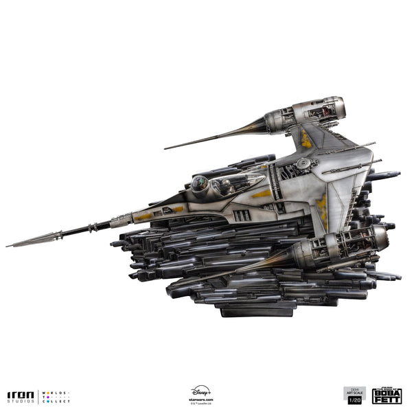 Mando's N-1 Starfighter Statue - Star Wars: The Book of Boba Fett - Demi Art Scale 1/20 - The Mandalorian