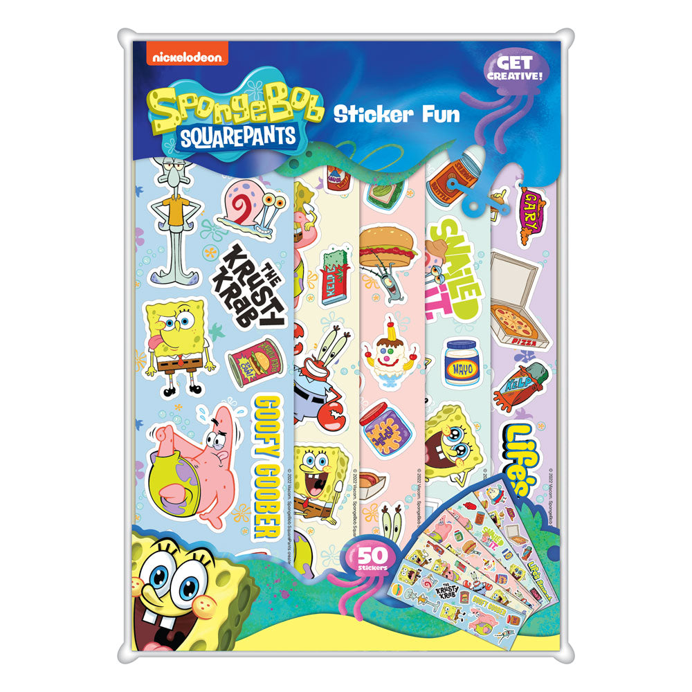 Sponge Bob Sticker Set - Fun