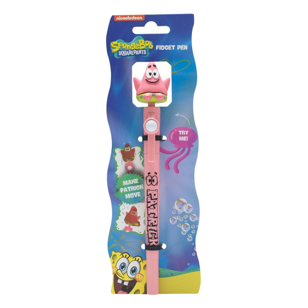 Stylo à bille Bob l´éponge - Fidget Patrick