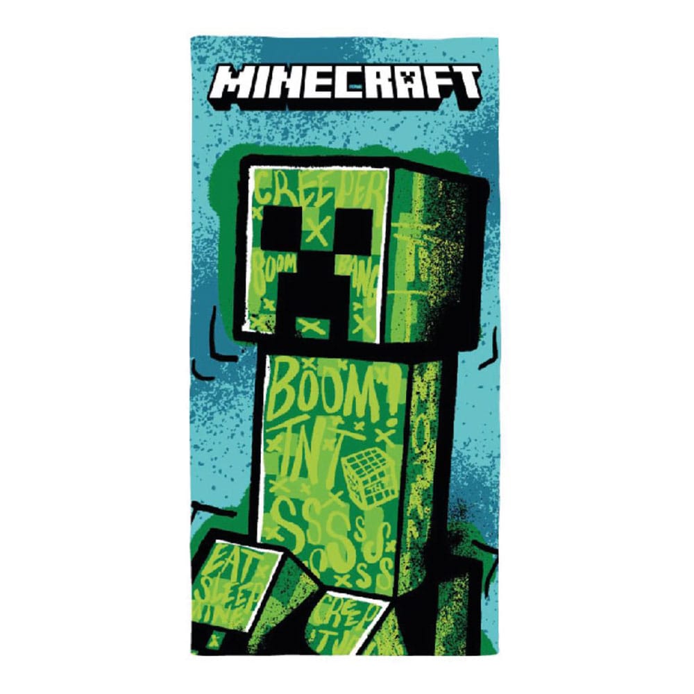 Minecraft Bath Towel - Creeper
