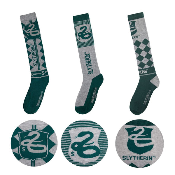 Pack of 3 pairs of Harry Potter socks - Slytherin