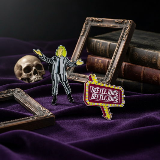 Beetlejuice pack 2 pins Beetlejuice